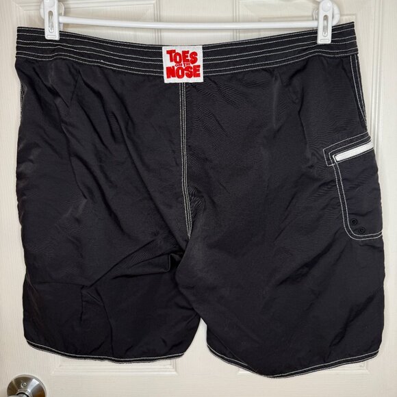 Toes On The Nose One California Day Edition Nylon Surfer Board Shorts Size 36 - Picture 5 of 8